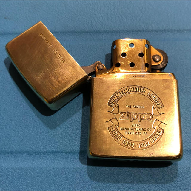 ZIPPO ジッポー　SOLID BRASS 1932-1985