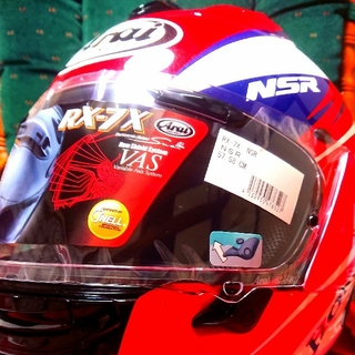NSR30周年記念ヘルメット限定品シリアルナンバー入りの通販 by ある's 