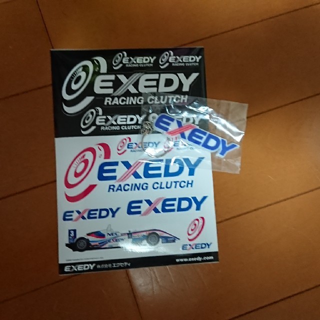 EXEDY エクセディ キーホルダー&ステッカー 自動車/バイクの自動車(その他)の商品写真