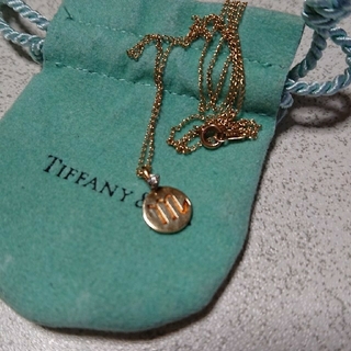 ティファニー(Tiffany & Co.)のお値下げ。ティファニー  14K M ダイヤ ネックレス(ネックレス)