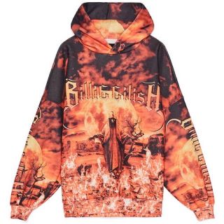 ベルシュカ(Bershka)のBillie Eilish x Bershka ファイヤープリント入りフーディ(パーカー)