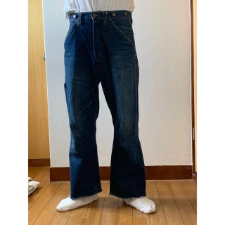 ベンデイビス(BEN DAVIS)の美品 Ben Davis ベン デイビス デニム denim カットオフ ワイド(デニム/ジーンズ)