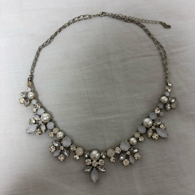 Apuweiser-riche(アプワイザーリッシェ)の【美品】アプワイザーリッシェ パールビジューネックレス レディースのアクセサリー(ネックレス)の商品写真