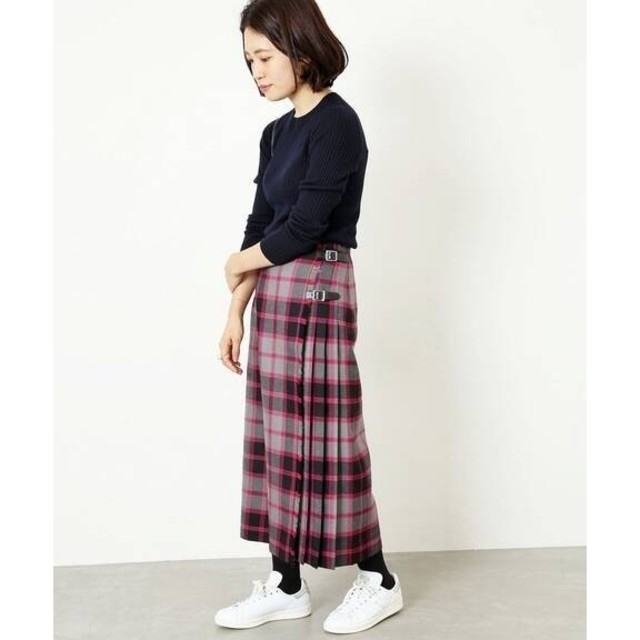 イエナ購入 tara mills別注 チェックスカート-