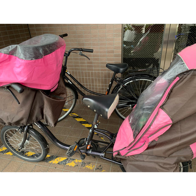 アサヒ(アサヒ)の専用☆ 子供乗せ 自転車 キッズ/ベビー/マタニティの外出/移動用品(自転車)の商品写真