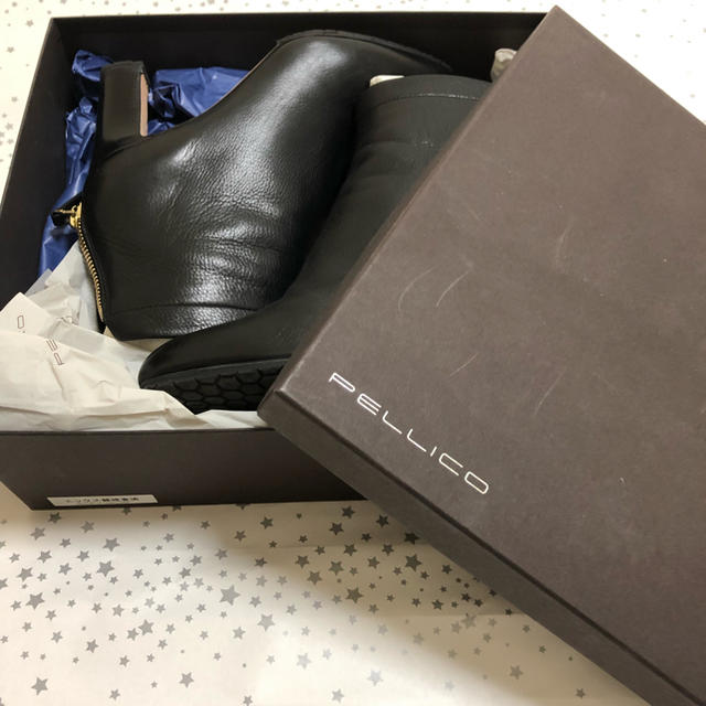 PELLICO(ペリーコ)のペリーコ 36 ショートブーツ ブラック ブーツ レディース シューズ レディースの靴/シューズ(ブーツ)の商品写真