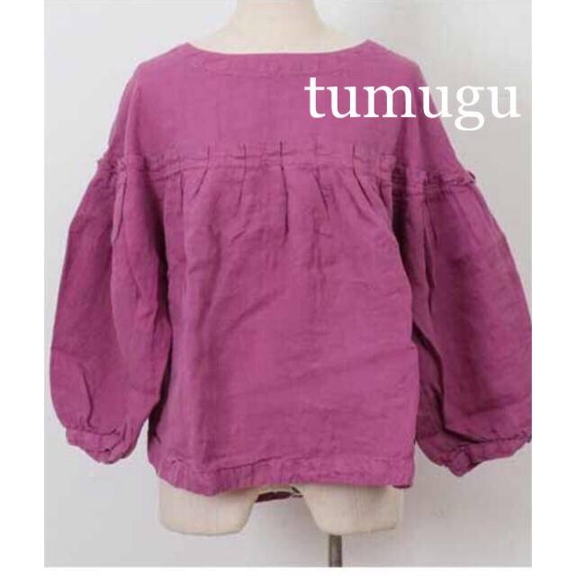 tumugu(ツムグ)のツムグ tumugu ソリトリネンプルオーバー レディースのトップス(カットソー(長袖/七分))の商品写真