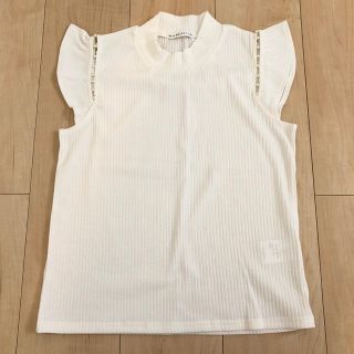 ウィルセレクション(WILLSELECTION)のウィルセレクション♡パールノースリーブ(カットソー(半袖/袖なし))