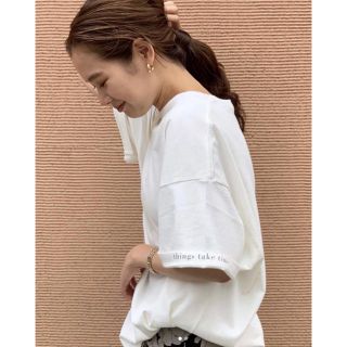 トゥデイフル(TODAYFUL)のTodayful Cuff Print T-Shirts(Tシャツ(半袖/袖なし))