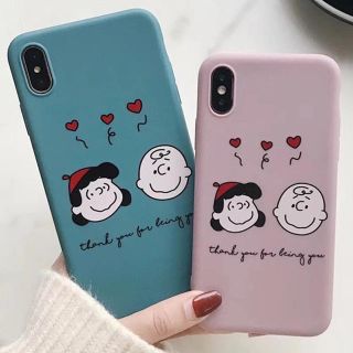 スヌーピー(SNOOPY)のスヌーピー チャーリーブラウン iPhoneケース(iPhoneケース)