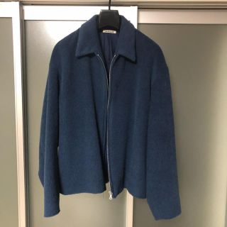 コモリ(COMOLI)のAURALEE BABY ALPACA ZIP ブルゾン ベビーアルパカ(ブルゾン)