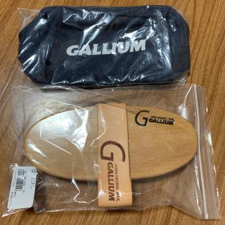 ガリウム(GALLIUM)のガリウム OVALボアブラシ ＋ デニムポーチ セット(その他)