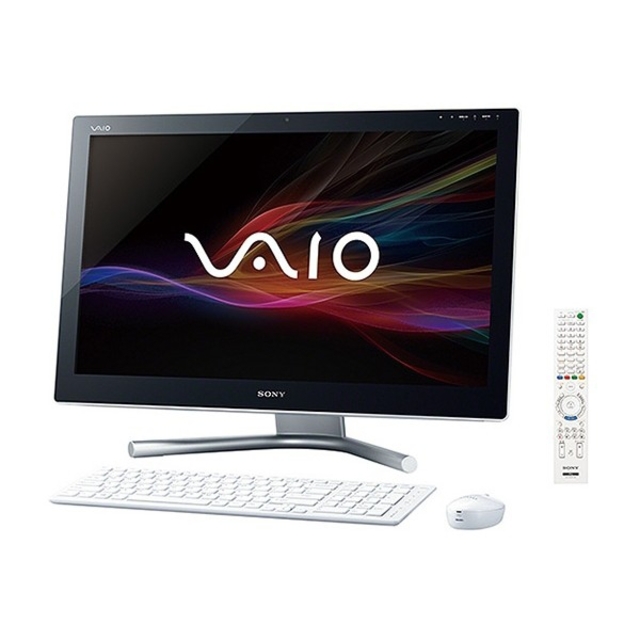 液晶一体型SONY VAIO type J SSD240G換装済