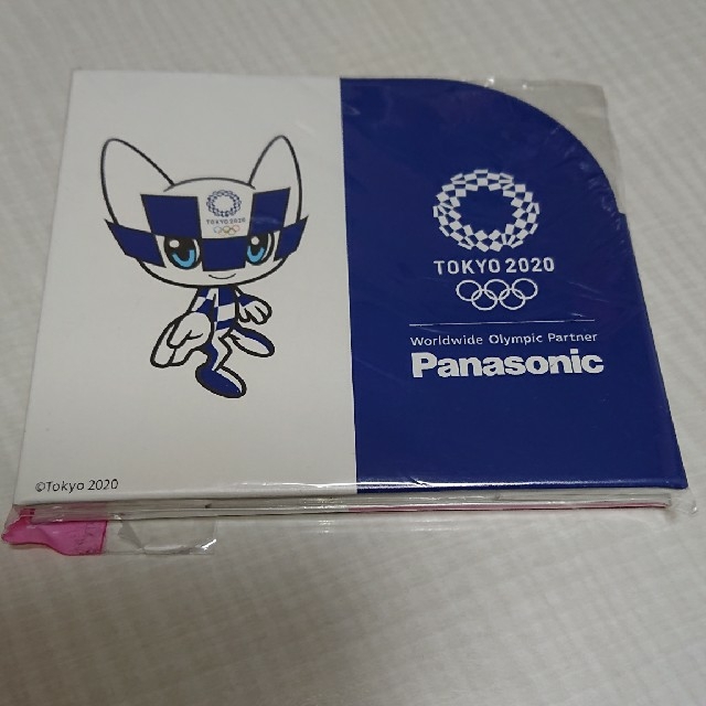 Panasonic 限定 ディスク収納BOX 東京五輪 エンタメ/ホビーのコレクション(ノベルティグッズ)の商品写真