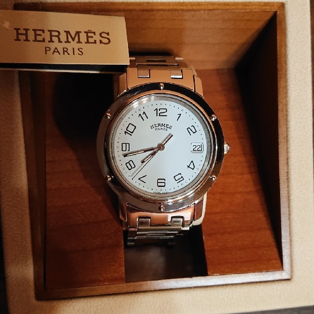 海外輸入】 Hermes - エルメスクリッパー メンズ CL6.710 腕時計