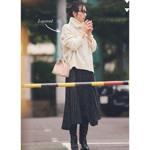 UNISEX S/M ミラオーウェン ランダムヘムプリーツロングワンピース