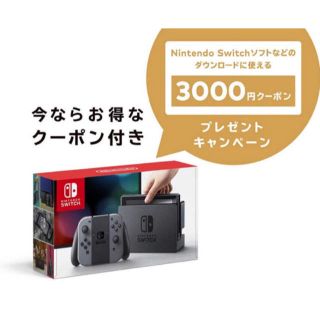 ニンテンドースイッチ(Nintendo Switch)のNintendo Switch グレー(家庭用ゲーム機本体)