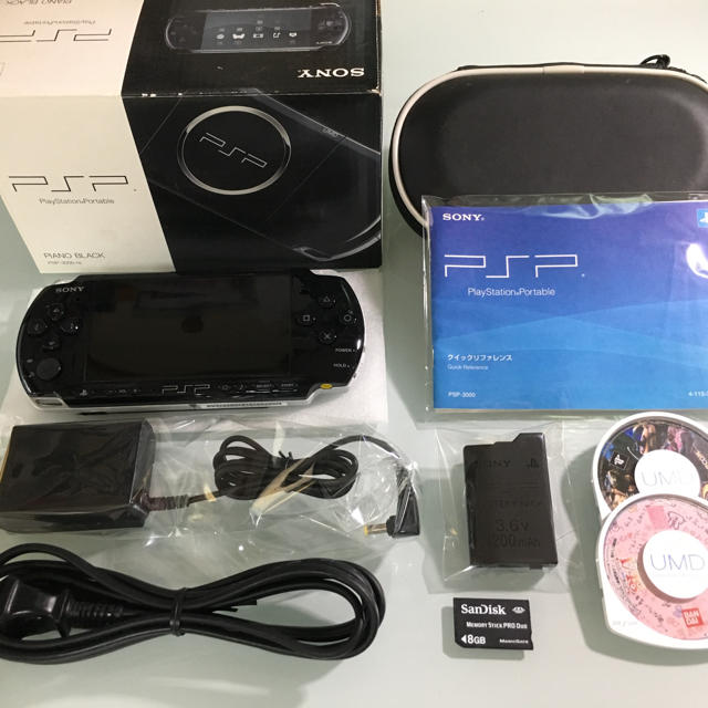 美品 PSP-3000 ピアノブラック