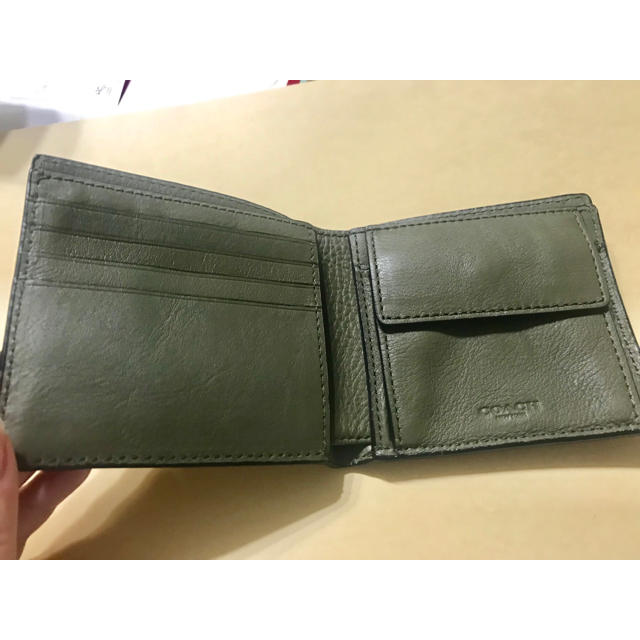 COACH(コーチ)のあゆのしん様専用COACH メンズ 二つ折り財布 メンズのファッション小物(折り財布)の商品写真