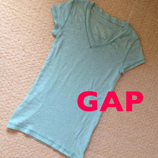 ギャップ(GAP)のGAP♡VネックストレッチTシャツ(Tシャツ(半袖/袖なし))