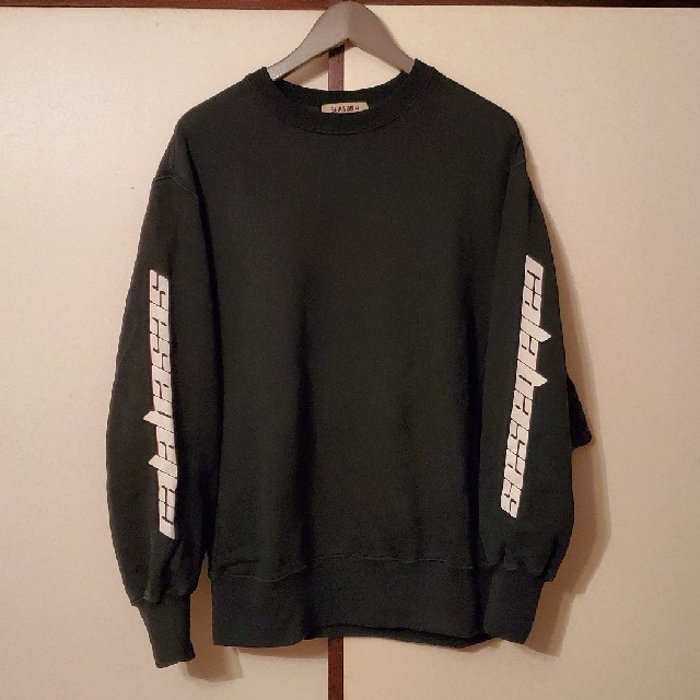 ポーキー様専用YEEZY CALABASAS SEASON4(BLACK/XS) メンズのトップス(スウェット)の商品写真