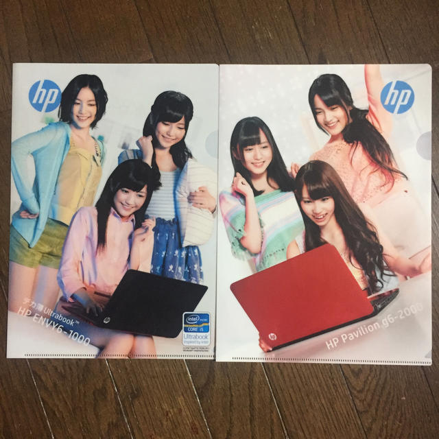 AKB48❤︎クリアファイル❤︎2枚まとめて エンタメ/ホビーのタレントグッズ(アイドルグッズ)の商品写真