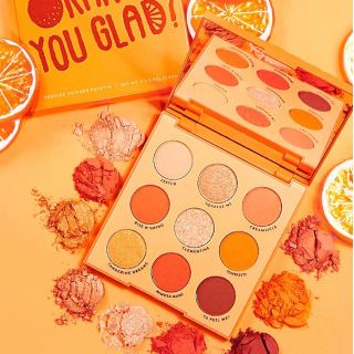 カラーポップ(colourpop)の【新品】カラーポップ Orange glad You？パレット【おまけ付き】(アイシャドウ)