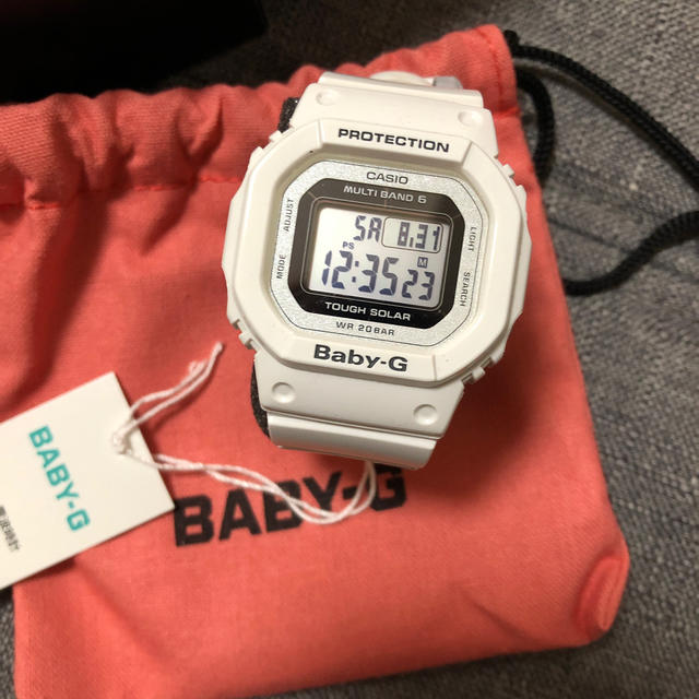 Baby-G(ベビージー)のBABY-G ホワイト 新品 レディースのファッション小物(腕時計)の商品写真
