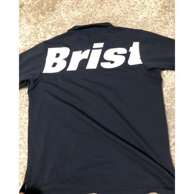 19SS FCRB BIG LOGO 突っ走っ POLO① 19SS FCRB BIG LOGO 突っ走っ POLO①