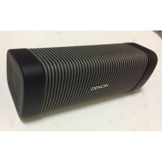 デノン(DENON)のDENON Bluetoothスピーカー ストライプ 中古 AAC aptX対応(スピーカー)