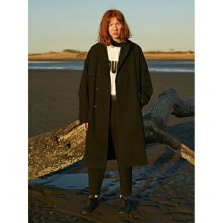 ジエダ(Jieda)のJieDa　KERSEY OVER COAT BLK ジエダ(トレンチコート)