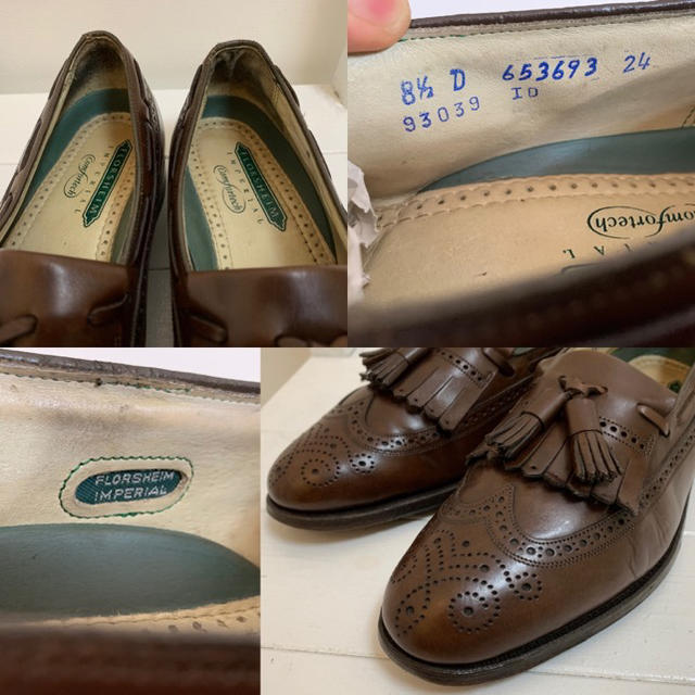 Alden(オールデン)のFLORSHEIM IMPERIAL VINTAGE キルトタッセルローファー メンズの靴/シューズ(スリッポン/モカシン)の商品写真