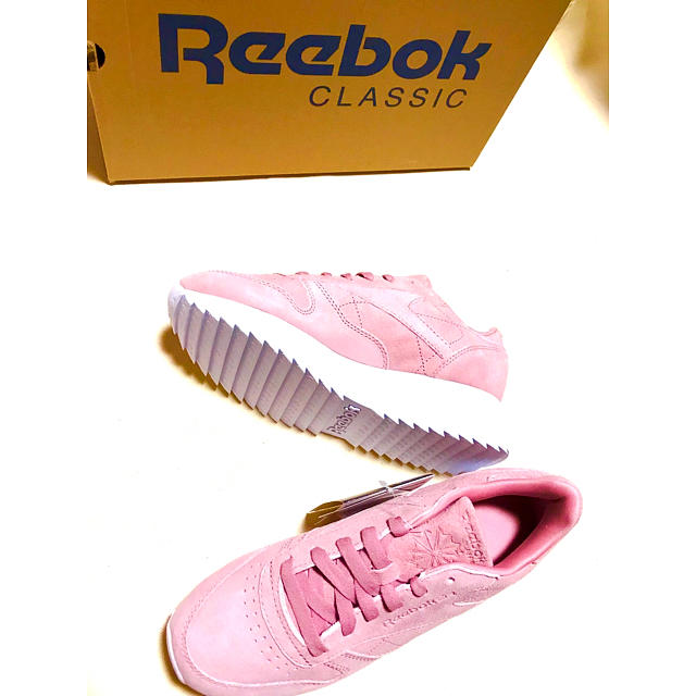 輝く高品質な Reebok - Reebok ウェッジスニーカー ピンク スニーカー