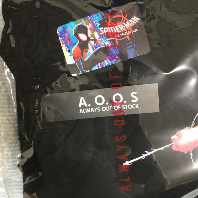 aoos スパイダーマン シャツ