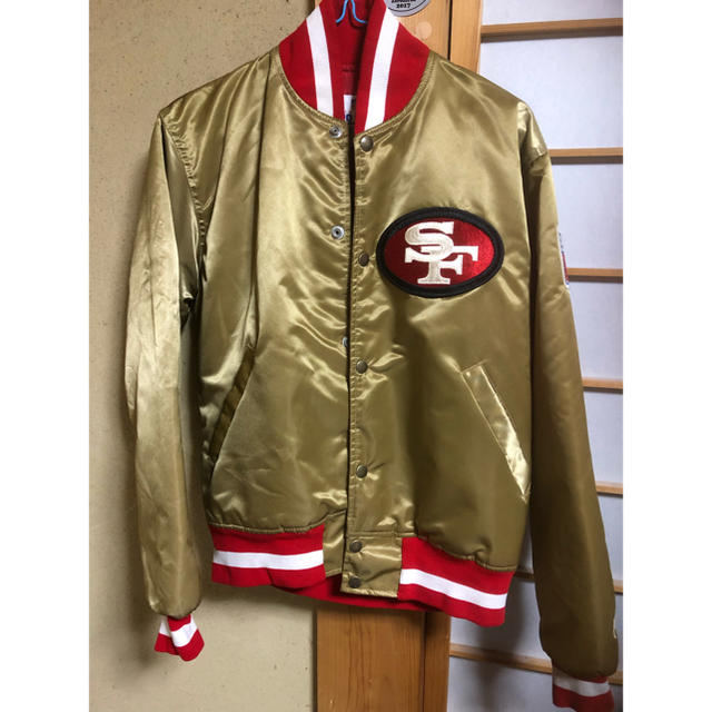 ◇ NFL SF 49ERS 中綿スタジャン メンズ S 90s ヴィンテージ | フリマアプリ ラクマ