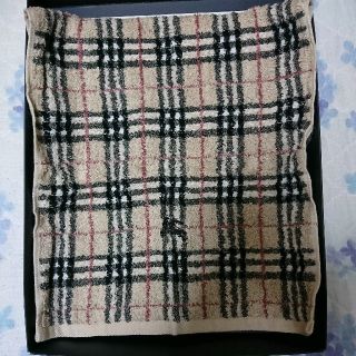 バーバリー(BURBERRY)の【未使用】バーバリー フェイスタオル 1枚(タオル/バス用品)