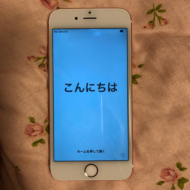 美品 iPhone 6s Rose Gold 64 GB softbank