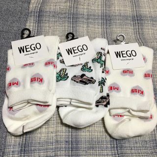 ウィゴー(WEGO)のWEGO   靴下  3足(ソックス)