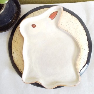 白ウサギの取り皿(食器)