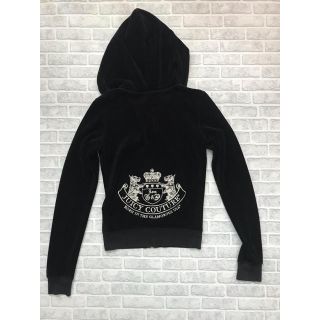 ジューシークチュール(Juicy Couture)のミィにゃん❤︎さま専用　JUICY COUTUREのベロアパーカー(ブラック)(パーカー)