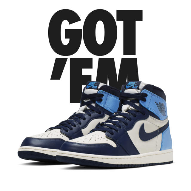 NIKE Air Jordan 1 obsidian