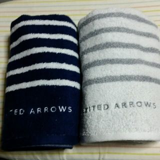 ユナイテッドアローズ(UNITED ARROWS)のタオル2枚組(タオル/バス用品)