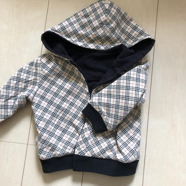 BURBERRY(バーバリー)のバーバリー パーカー キッズ/ベビー/マタニティのベビー服(~85cm)(カーディガン/ボレロ)の商品写真