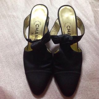 シャネル(CHANEL)のシャネルミュールサンダルパンプス正規品(ハイヒール/パンプス)