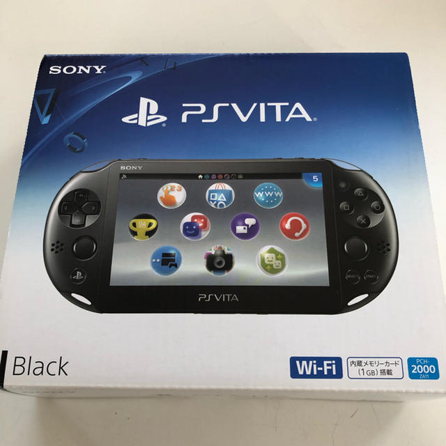 PlayStation Vita Wi-Fiモデル ブラック 携帯用ゲーム機本体