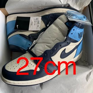 ナイキ(NIKE)のNIKE AIR JORDAN 1 OBSIDIAN(スニーカー)