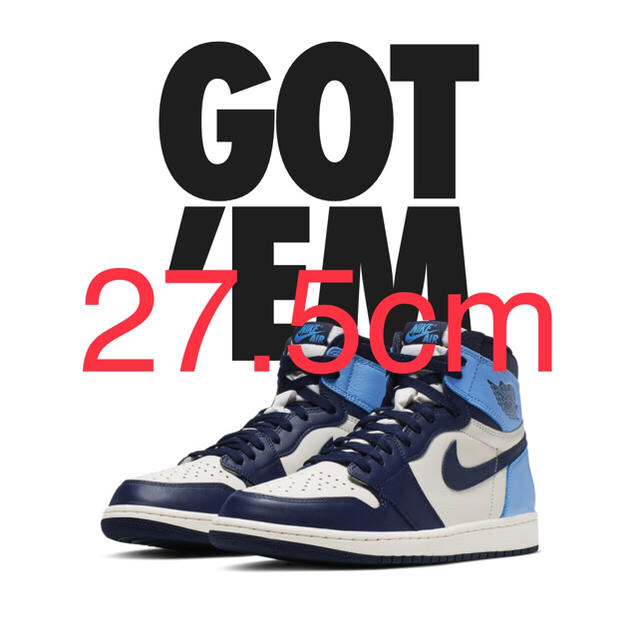 NIKE AIR JORDAN 1 RETRO HIGH OG 27.5cm