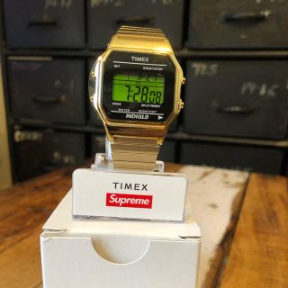 シュプリーム(Supreme)のsupreme Timex gold(腕時計(デジタル))