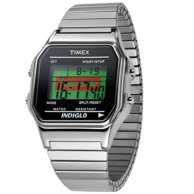 supreme timex digital watch