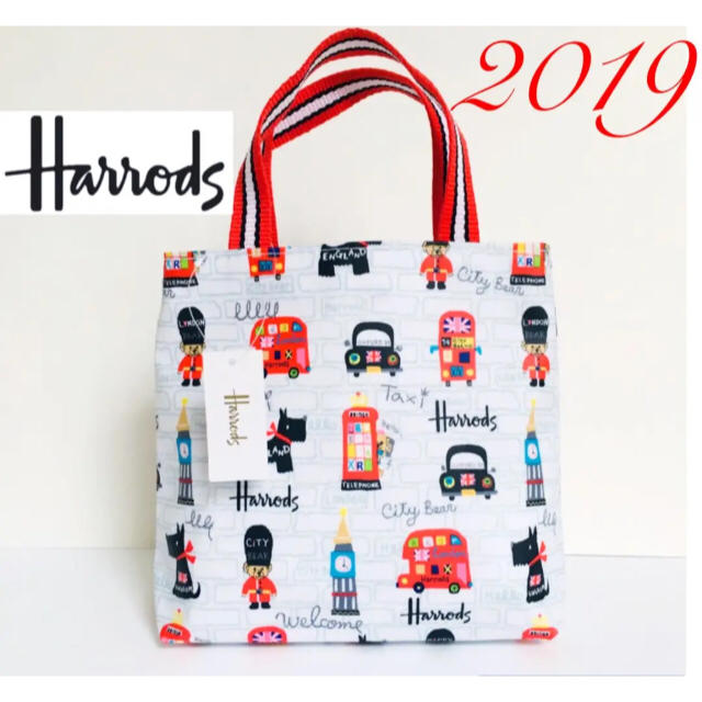 Harrods(ハロッズ)のハロッズ ミニトートバッグ 2019年新作《新品タグ付》匿名配送 送料込み レディースのバッグ(トートバッグ)の商品写真